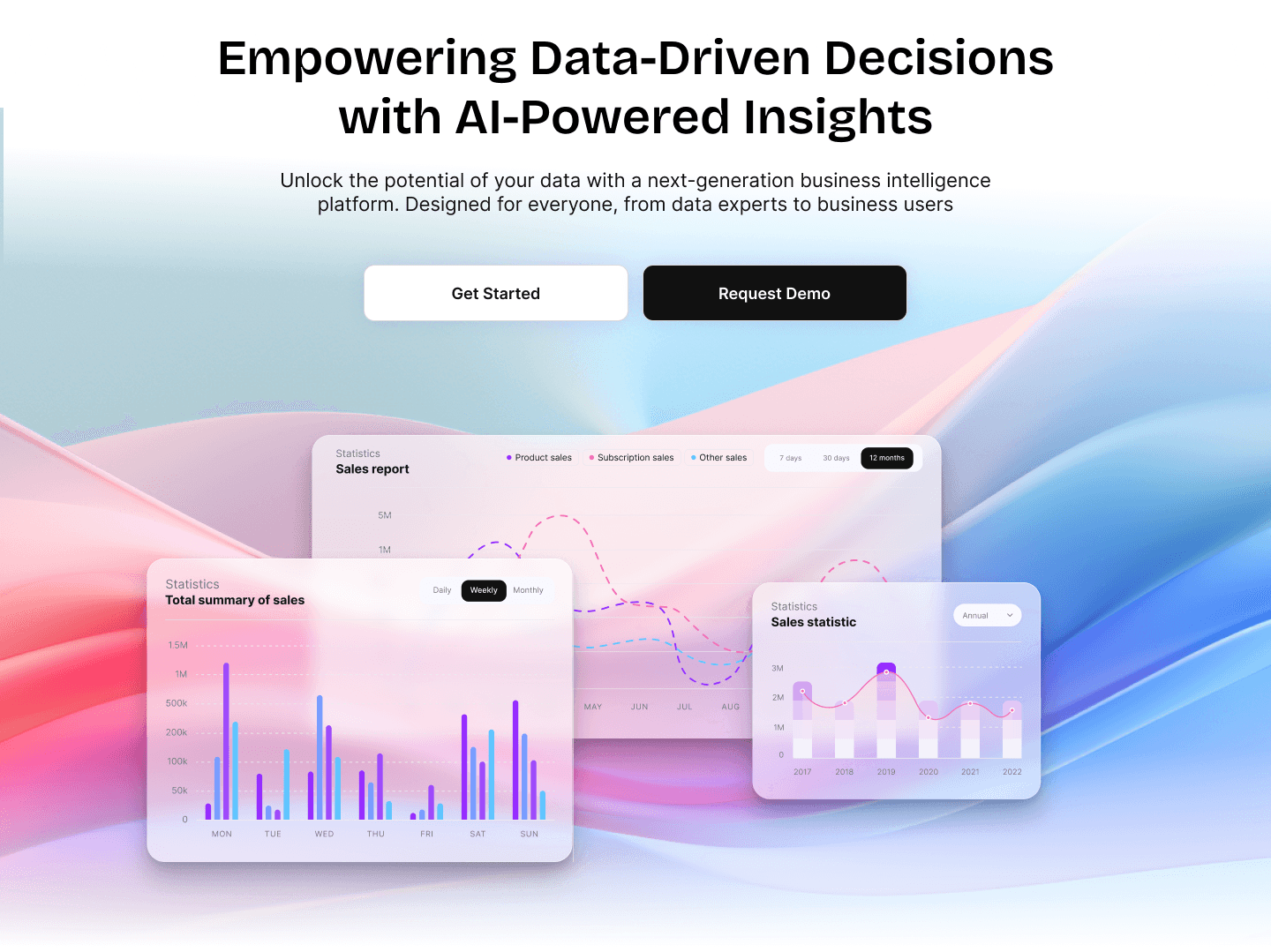 Screenshot of Yadree: Business Intelligence Consultant System