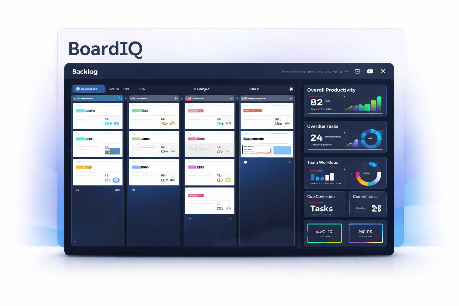 Screenshot of BoardIQ: Executive Decision Platform