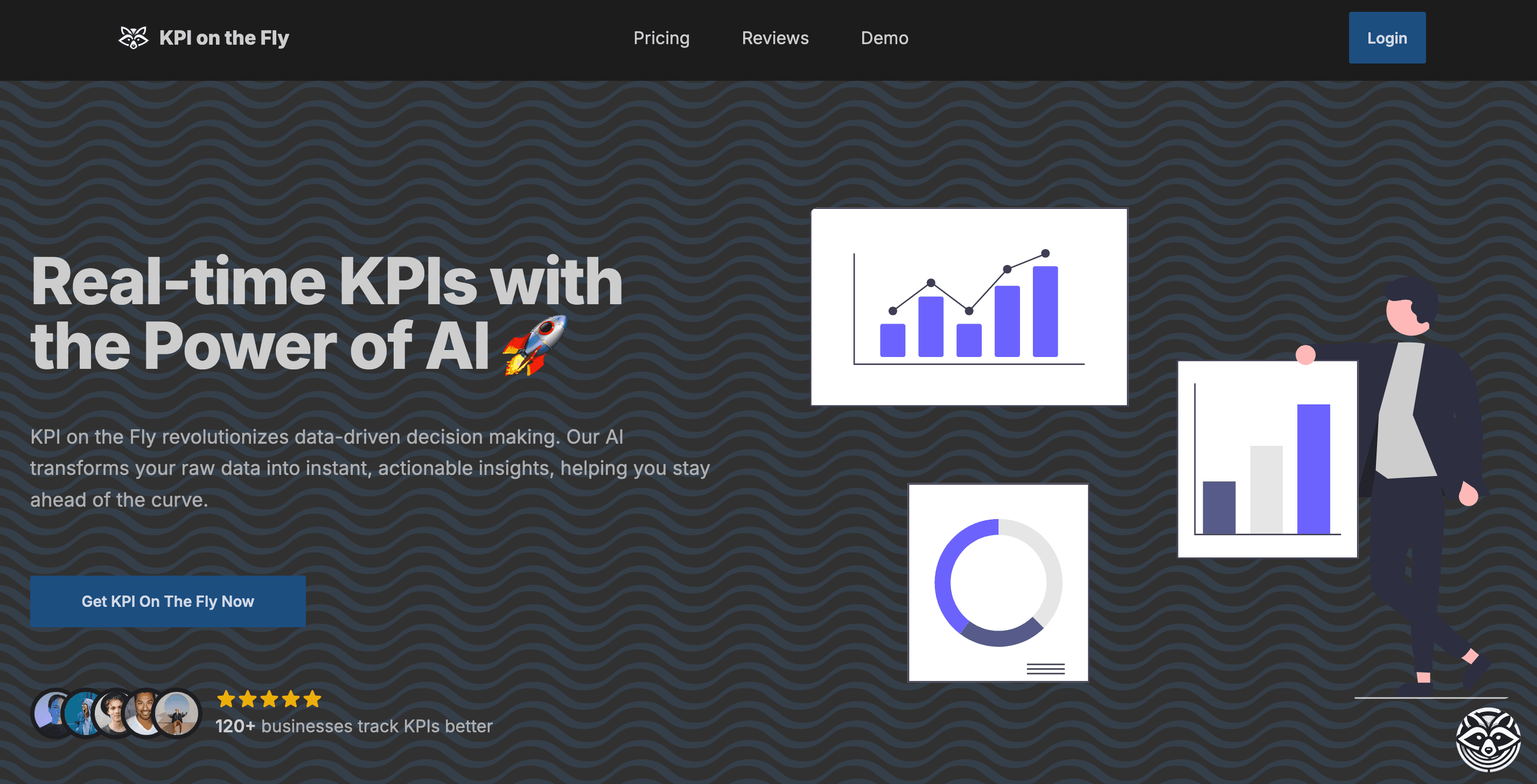 Screenshot of KPI on the Fly AI